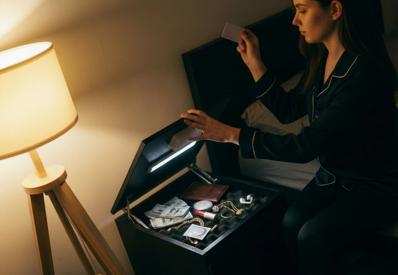 Éjjeli szekrény hangulatos